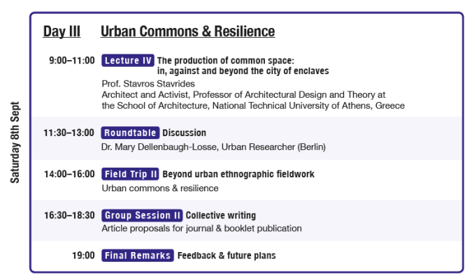 DAY III_UEL_KOSMOSWorkshop_BeyondUrbanTransformation2018